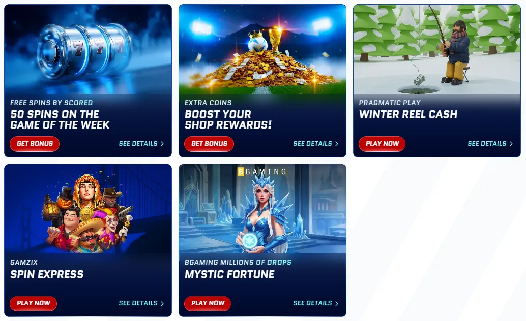 scored casino promotions